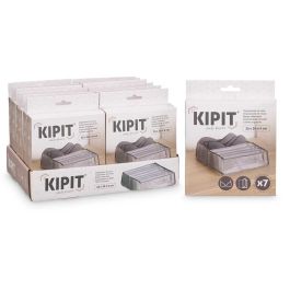 Organizador Kipit 7 Compartimentos para Sujetadores, 35x9x30 cm, Gris (24 Unidades) Organizador Kipit 7 Compartimentos para Sujetadores, 35x9x30 cm, Gris (24 Unidades)