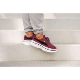 Zapatillas Casual Mujer Puma deva Suede Rojo Oscuro 5 Años