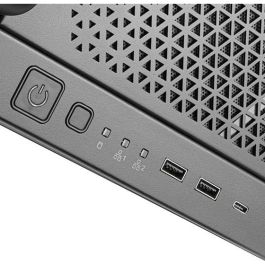 Silverstone RM51 Rack-Montage Servidor 5U Negro ATX, micro ATX, Mini-ITX Acero