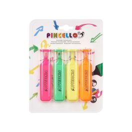 Set 4 Fluorescentes Grandes Pincello 16x20.5x1.8 cm, Colores Variados (24 Unidades) Set 4 Fluorescentes Grandes Pincello 16x20.5x1.8 cm, Colores Variados (24 Unidades)