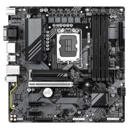 GIGABYTE B760M DS3H - Placa Base Intel B760 mATX LGA1700, 4x DDR5, PCIe 5.0, 2x M.2 PCIe 4.0, 2.5Gb Ethernet, USB 3.2 Gen 2 Type-C, HDMI, DisplayPort, SATA III