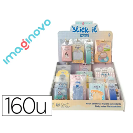 Imaginovo Bloc Notas Adhesivas Fantasía Expositor Sobremesa 160 Unidades Surtidas 310x270x420 mm Precio: 183.2303. SKU: B1E9TG3VDR