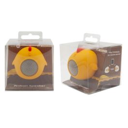 Muvit Altavoz Bluetooth Life Aniball, Diseño Gallina Amarilla, Portátil, 3W, 3h Autonomía, Micrófono Integrado