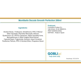 Montibel·Lo Smooth Perfection Spray Alisador Protector 200ml Cabello Fino Planchas Encrespamiento Brillo Precio: 14.49999991. SKU: S4248107