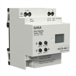 GIRA 211100 Gateway DALI Colour 1f KNX Secure para regulación de iluminación Precio: 476.3044. SKU: B1BR6QPN2Z