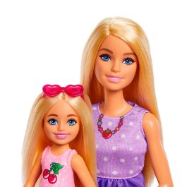 Pack De Muñecas Barbie Y Chelsea Jbf43 Mattel