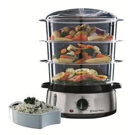 Russell Hobbs 19270-56 Cocina a Vapor con Temporizador de 60 Minutos y 3 Recipientes Apilables Precio: 54.68999987. SKU: S7113540