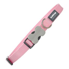 Red Dingo Collar Perro Liso Rosa de Nylon 20mm x 31-47cm - Cómodo, Duradero, Anilla Acero Inoxidable y Hebilla Resistente Precio: 6.50000021. SKU: S6103415