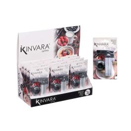 Soplete Kinvara Negro Plata 7.2x11x4 cm - ABS, Metal (24 Unidades) Soplete Kinvara Negro Plata 7.2x11x4 cm - ABS, Metal (24 Unidades)
