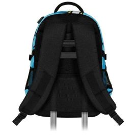 Karactermania Mochila PRODG Run. Plus FAN Eye 44x34x21 cm, Gran Capacidad, 3 Compartimentos, Repelente a Líquidos, Azul