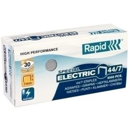 Rapid Grapas Strong Electric 44-7, galvanizadas, Caja de 5000, para modelos 100E, 105E, 106E Precio: 12.50000059. SKU: B1967E42B9