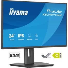 Iiyama XB2497HSU-B1 Monitor 23.8" Full HD IPS Ergonómico HDMI DisplayPort USB Precio: 160.69000013. SKU: B13ENVWVR4