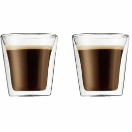 Bodum BOD0727015575056 Juego de 2 Vasos Doble Pared 0.1 L Transparente Precio: 24.69000039. SKU: B1E4TY4CWE