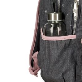 Mochila Escolar Disney Adapt Negro