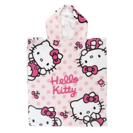 Poncho-Toalla con Capucha Hello Kitty Rosa claro 50 x 111,5 cm Precio: 7.49999987. SKU: B1CLM5PA5Q