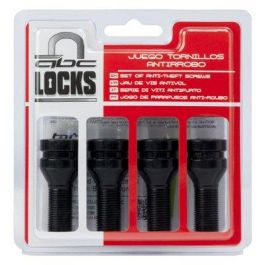 Mini TOR9951 Antirrobo 14x125 L28 17-19 4 Tornillos Black Chrome para Mini X5, X6, Serie 7