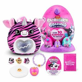 Zuru ZUR1731022239911 Peluches sorpresa Eggzania Mini Surprise S1 - Descubre 10 sorpresas, colecciona 6 modelos surtidos. Suave. Zuru ZUR1731022239911 Peluches sorpresa Eggzania Mini Surprise S1 - Descubre 10 sorpresas, colecciona 6 modelos surtidos. Suave.