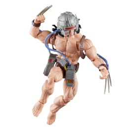 Hasbro Marvel Legends Wolverine (Weapon X) Figura Coleccionable 15 cm con 3 Accesorios, Diseño Cómics X-Men