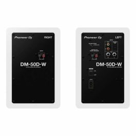 Pioneer DJ DM-50D-W Altavoces de Monitorización Bass Reflex 2x25W Modo DJ o Producción Blanco