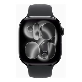 Apple Watch Series 11 GPS 46mm Negro Azabache Correa Deportiva Negra (S/M) MEUW4QL/A Precio: 500.89000038. SKU: B1F7WZELAP