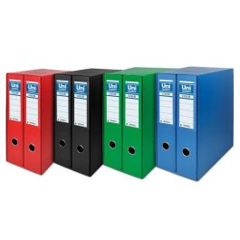 Unisystem Box Color Módulo 2 Archivadores Palanca 65 mm A4 Forrados Pp Azul Precio: 14.49999991. SKU: B1GV7XHDTP