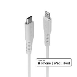 Lindy 0.5m USB Type C to Lightning Cable, White Lindy 0.5m USB Type C to Lightning Cable, White