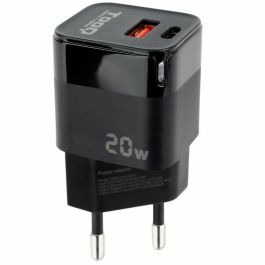 TooQ TQWC-QCPD20 Cargador de Pared Universal 20W USB-C Power Delivery y USB-A Quick Charge Carga Rápida Negro TooQ TQWC-QCPD20 Cargador de Pared Universal 20W USB-C Power Delivery y USB-A Quick Charge Carga Rápida Negro Precio: 8.49999953. SKU: B1622EGC5Y