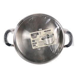 Cacerola baja acero inoxidable 24 cm 2.2L Quttin (4 Unidades) Cacerola baja acero inoxidable 24 cm 2.2L Quttin (4 Unidades)
