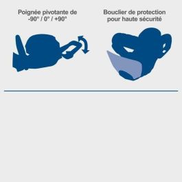 Scheppach Cortasetos Inalámbrico BC-HT720-X-20V IXES - Longitud de Corte 65 cm - Sin Batería ni Cargador