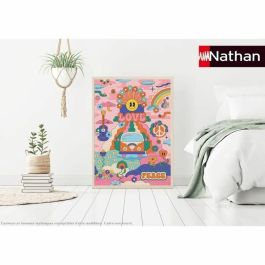 Ravensburger 12001443 Rompecabezas 1000 Piezas Estilo Hippie Cha Cha Pop, Calidad Premium, Colección Nathan, Adultos 14+
