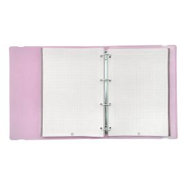 LOVELY STORY Carpeta anillas Majesty Capibara 28x32x3,8cm con 4 anillas, goma y separadores, sobre PVC