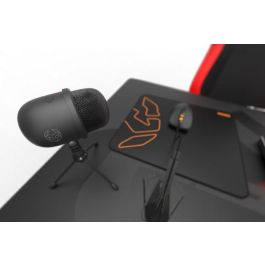 Krom Kimu Pro Negro Micrófono para PC con Sonido de Estudio, Fácil de Transportar, NXKROMKIMUPRO