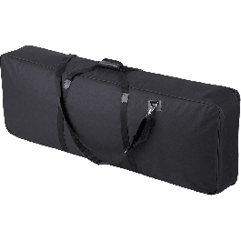 Tobago Funda para Teclado Negro de Poliéster 600D, Acolchado 20mm, 113 x 46 x 18 cm, con Bolsillo