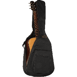 Tobago Funda para Guitarra Acústica Folk Poliéster Acolchado 20mm con Bolsillo y Asas