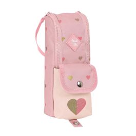 Estuche Escolar Glow Lab Hearts Rosa (6 x 21 x 6 cm) Precio: 7.58999967. SKU: S4307957