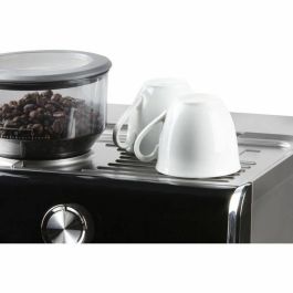 Domo DO720K Cafetera Espresso Semiprofesional con Molinillo Integrado, 1500W, 15 Bares, 1 o 2 Tazas, 30 Configuraciones