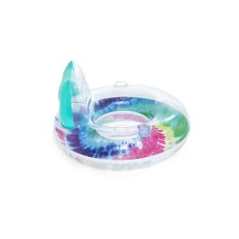 Bestway BES1695829505894 Boya Hinchable Multicolor, Diámetro 117 cm con Reposacabezas, Asas y Portavasos Bestway BES1695829505894 Boya Hinchable Multicolor, Diámetro 117 cm con Reposacabezas, Asas y Portavasos