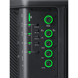 JBLPRO Eon One Compact Altavoz Portátil Profesional, Woofer de 8 Pulgadas, 112 dB, 17.6 lbs, Bluetooth, Mezclador Integrado