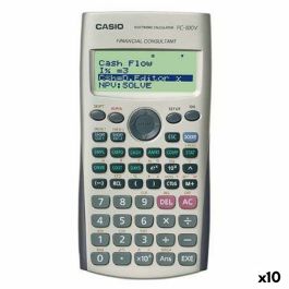 Calculadora Científica Casio FC-100V Gris (10 Unidades) Calculadora Científica Casio FC-100V Gris (10 Unidades)