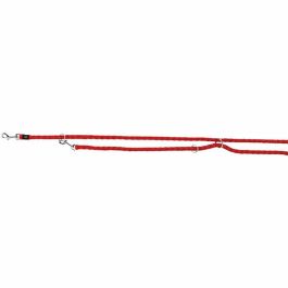 Ramal ajustable para perro Trixie Cavo Rojo S/M 2 m