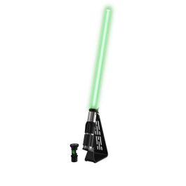 HASBRO Sable de luz Yoda Force FX Elite The Black Series Star Wars con efectos de luz, sonidos, hoja extraíble y cristal kyber