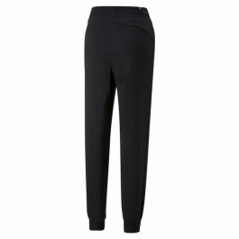 Pantalón de Chándal para Adultos Puma ESS+ Embroidery High-Waist Mujer Negro