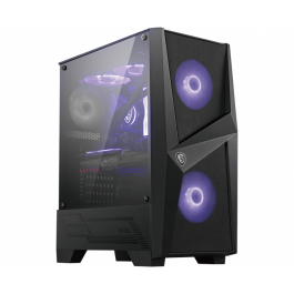 MSI MAG FORGE 100M Caja de PC Midi Tower Negra con Iluminación RGB y 2x USB 3.2 Precio: 76.94999961. SKU: S7802842