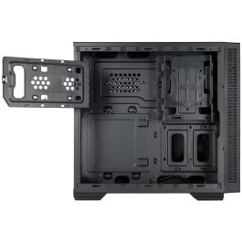 Chieftec UK-02B-OP Caja PC Cubo Negro ATX/microATX/Mini-ITX para Hogar/Oficina con USB 3.2 Gen 1 y Tipo C