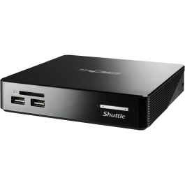 Shuttle NS02EV2 Mini PC Rockchip RK3368 2 GB DDR3L-SDRAM 16 GB eMMC Android 8.1 Ethernet Wifi Bluetooth Negro