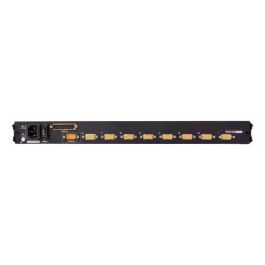 Aten CL5708 Switch KVM LCD Single Rail 8 Puertos PS/2-USB VGA, Monitor 17" LED, Montaje en Rack 1U