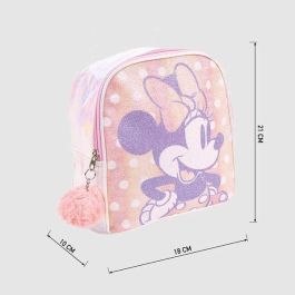 Mochila Casual Minnie Mouse Rosa (18 x 21 x 10 cm)