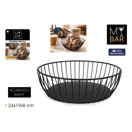 Panera Oval Metal My Bar 24x19x8 cm (12 Unidades) Precio: 37.50000056. SKU: B1FMX58CHT