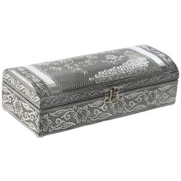 DKD Home Decor Joyero Decorativo Indio Colección Pavo Real de Madera y Aluminio Plateado y Verde, Medidas 22.5 x 10 x 6.5 cm Precio: 12.94999959. SKU: B1BM6XN5N7