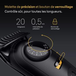 Braun Serie 5 Afeitadora Eléctrica BT5500 Negra, 120 min Batería, Resistente al Agua